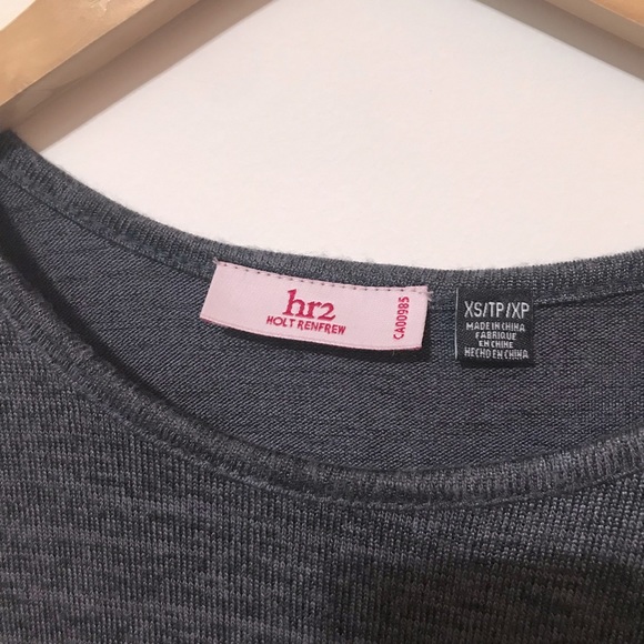 hr2 Holt Renfrew | bell sleeved dress - Picture 2 of 2